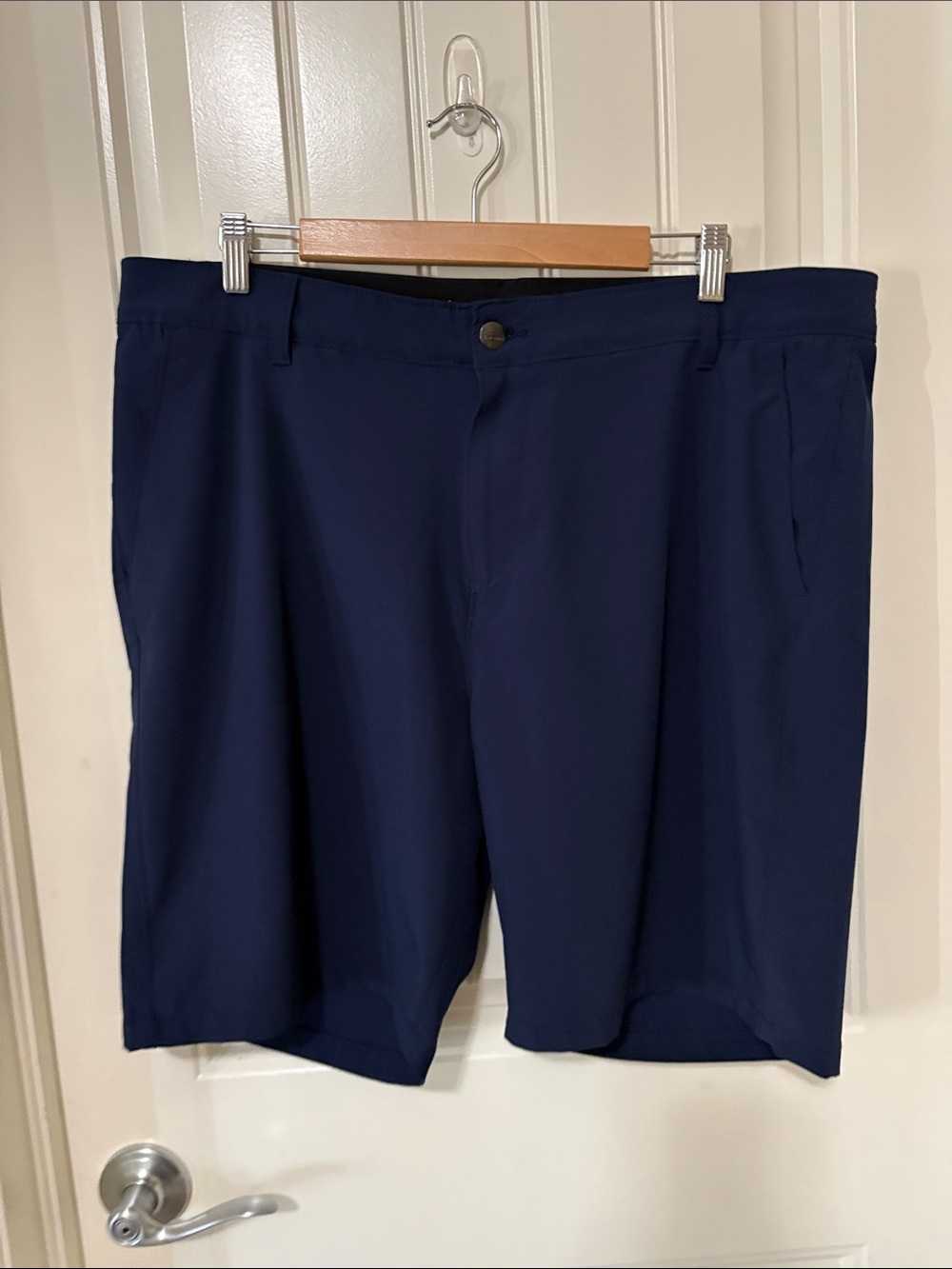 Slazenger Men's Navy Flat Front‎ Performance Shorts